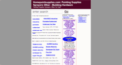 Desktop Screenshot of homepaintsupplies.com